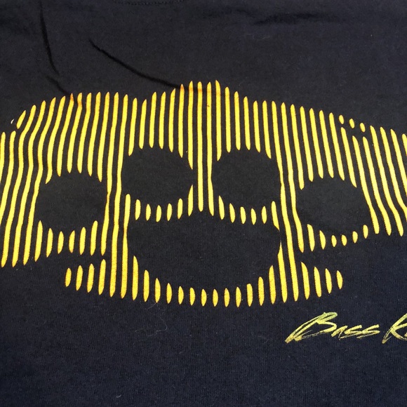 XL Bass Knuckles fishing shirt. Black - Picture 6 of 6